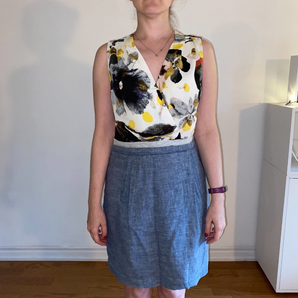 RACHEL ROY Sleeveless Shift Dress